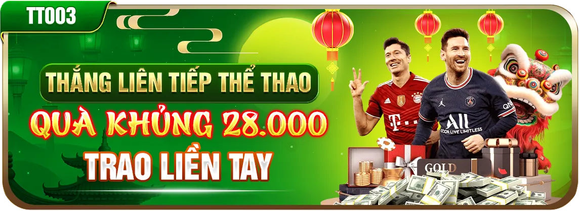 Banner khuyến mãi bắn cá